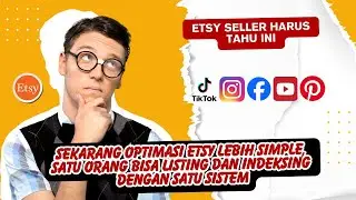 Etsy Seller & Remote Worker WAJIB Coba❗️Optimasi & Personal Branding Simple #etsyseo #remotework