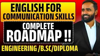 English For Communication Skill|Complete Roadmap|Engineering|B.sc|Diploma|Pradeep Giri Sir