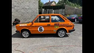 Fiat 133 Seat 133 moteur tournant
