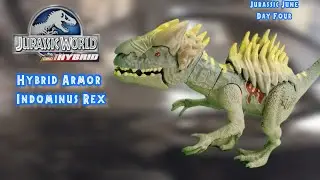 Jurassic World Dino Hybrids Hybrid Armor Indominus Rex Review