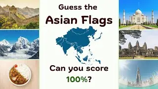 Can You Name All Asian Flags? 🌏 Only 1% Get All Correct! 😲