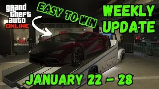 WEEKLY UPDATE: January 22 - 28 in GTA 5 Online: 3X Money & RP, Removed Cars & Discounts!