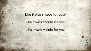 One Republic - Made for you (WITH LYRICS