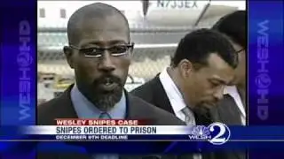 Wesley Snipes Ordered To Prison