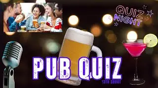 PUB QUIZ 13th Ed | Challenge your friends to a fun game of trivia knowledge!