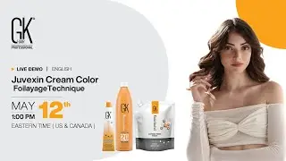 Master the Foilayage Technique | Live Hair Color Demo with Juvexin Cream Color