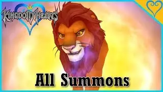 Kingdom Hearts All Summons