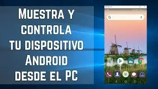 Muestra y controla tu dispositivo Android desde el PC con Scrcpy - Vía cable USB