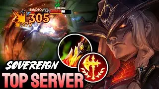 WILD RIFT YONE - TOP SERVER GAMEPLAY - SOVEREIGN RANKED