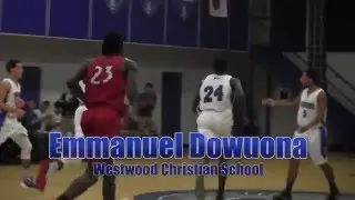 Emmanuel Dowuona vs. Champagnat 1-15-2016