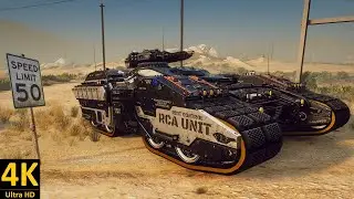 Anti-Riot Heavy Unit (Futuristic/Cyberpunk) GTA 5 4K Ultra Realistic Graphics NaturalVision Evolved