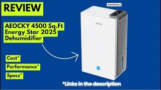 🔥 AEOCKY 4500 Sq.Ft Energy Star 2025 Dehumidifier Review &ndash; Most Efficient, Quiet & Smart Control!