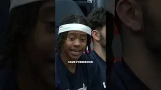 Тре Джонсон на баскетбольном матче &laquo;Уизардс&raquo; &mdash; &laquo;Тимбервулвз&raquo; #nba #basketball #wizards