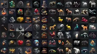 Stylized Game Icons - Downloadable