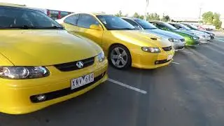 Early risers HQs & CV8s monaro club  meet