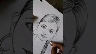 how to draw face #easy face drawing#shorts #shorts #akhtar ali