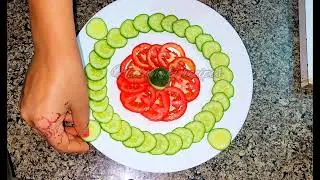 10 Best Salad Decorations Ideas By Neelam ki recipes | Easy Salad cutting & creating in plate