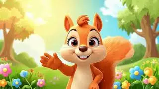 🌈 நான்கு பருவங்கள் | Seasons Song for Kids | Sunny the Squirrel | Tamil Kids Video