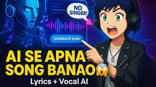 AI Music Generator Full Tutorial Hindi | Lyrics + Vocal AI #musiccreator