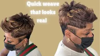 Issa Quick weave using Sensationnel premium now.