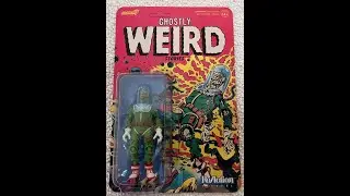 Super7 Pre-Code Horror Action Figures Wave 1 Ghostly Weird Stories ReAction Commander Ben Woodruff