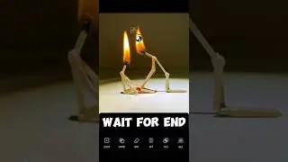 Matchsticks Burning 🥺💔 | Creative Matchstick Art #shorts #crafts | Anas K Craft