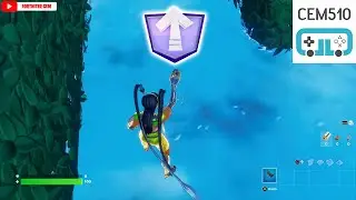 Collect Level Up Token north of Shifty Shafts Fortnite Omega Knight Quests Week 4