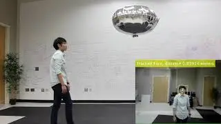 Blimp and Human Interaction with Face Detection for ICRA 2017