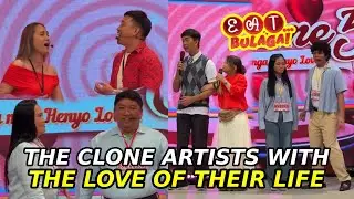 Ryzza Mae Dizon & Rouelle Cariño ❤️ The Clone Artists & Their Partners | Eat Bulaga TVJ TV5 | AC
