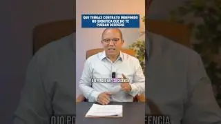 #peruanosenespa&ntilde;a #despidoinjustificado #despidos #despido #derecholaboral #extranjer&iacute;a