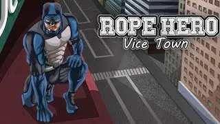 Rope hero vice town |starting mission impossible challenges |watch till end 👌 👆 💪 