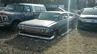 Часть 1: Экскурсия по автомобилям 60-х годов на #свалке #классика #олдскул #экскурсия #часть #сде...