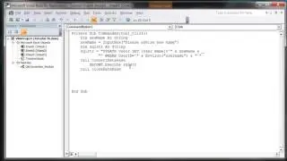 Excel 2010 VBA Tutorial 77   ADODB   SQL UPDATE