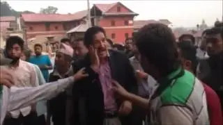 ganesh thapa slapped in public in pashupati