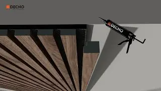 How To Install Acoustic Slat Wall Panel? DECNO