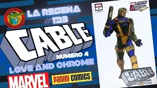 CABLE Love & Chrome #4 MARVEL vs CAPCOM PANINI Mexico Review #123