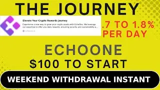 EchoOne Weekend Withdrawal as we smile on Dec 2nd