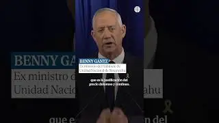 Benny Gantz abandona el Gabinete de Guerra que lidera Netanyahu #BennyGantz #Israel #Netanyahu