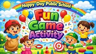 Happy Day Public School | Fun Game Activity | L-611 Shastri Nagar Meerut 