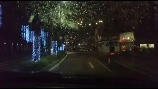 Driving on Christmas eve