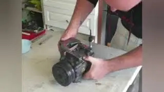 Ford au barra conversion a.c brackets too suit barra engine