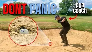 PGA Coaches Secret To Escape A Plugged Bunker Lie Every Time