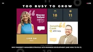 Too Busy to Grow: Why Property Managers Struggle with Business Development and How to Fix It