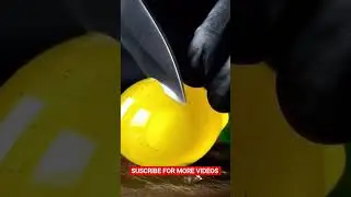 CUTTING GLASS LEMON ASMR #ai #aiart #asmr #glasscutting #satisfying #asmrsounds