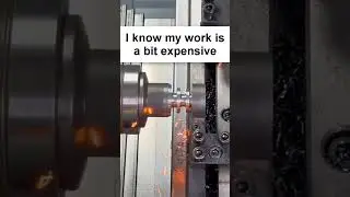 Machining is just a passion, then you will not regret metal #cnc #lathe #machine