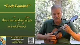 𝐋𝐨𝐜𝐡 𝐋𝐨𝐦𝐨𝐧𝐝 ukulele instrumental, with chords.