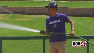 Albuquerque Isotopes groundskeeper making history