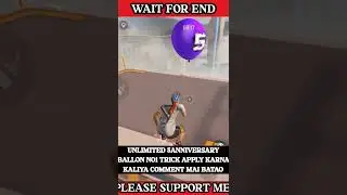 Lobby Mein Unlimited Balloon Kaise Udaye | Free Fire New Lobby Tricks Unlimited Balloons 2022
