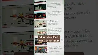 Cricket Metal Punk rock Cartoon movie playlist collection #metal #CricketMetal #punkrock