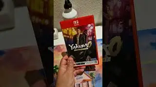 UNBOXING Yakuza 0 Directors Cut GameKey Card Switch 2 #nintendoswitch2 #donkeykongbananza #nintendo
